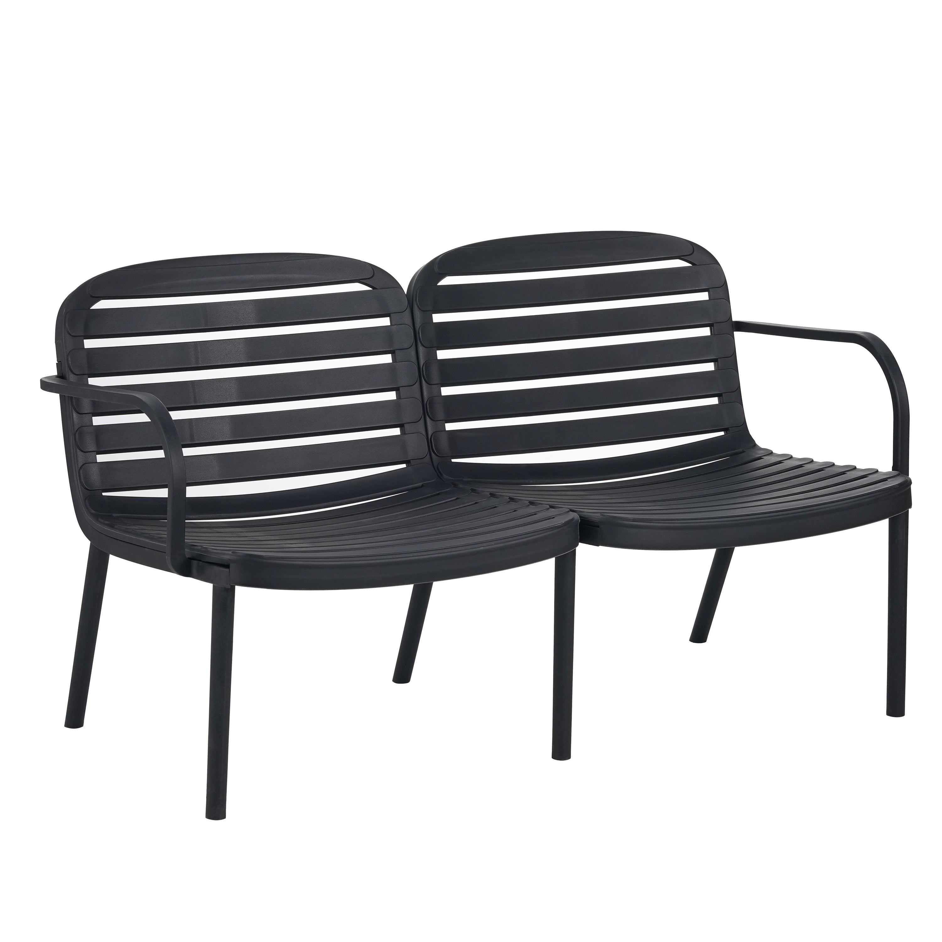 Luna Outdoor Loveseat Cushioned Seating - Beige