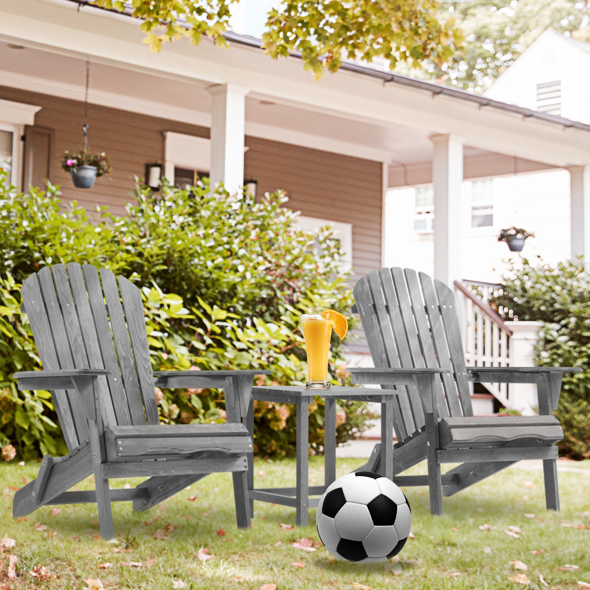 Classic Outdoor Furniture Modern Design - Gray
