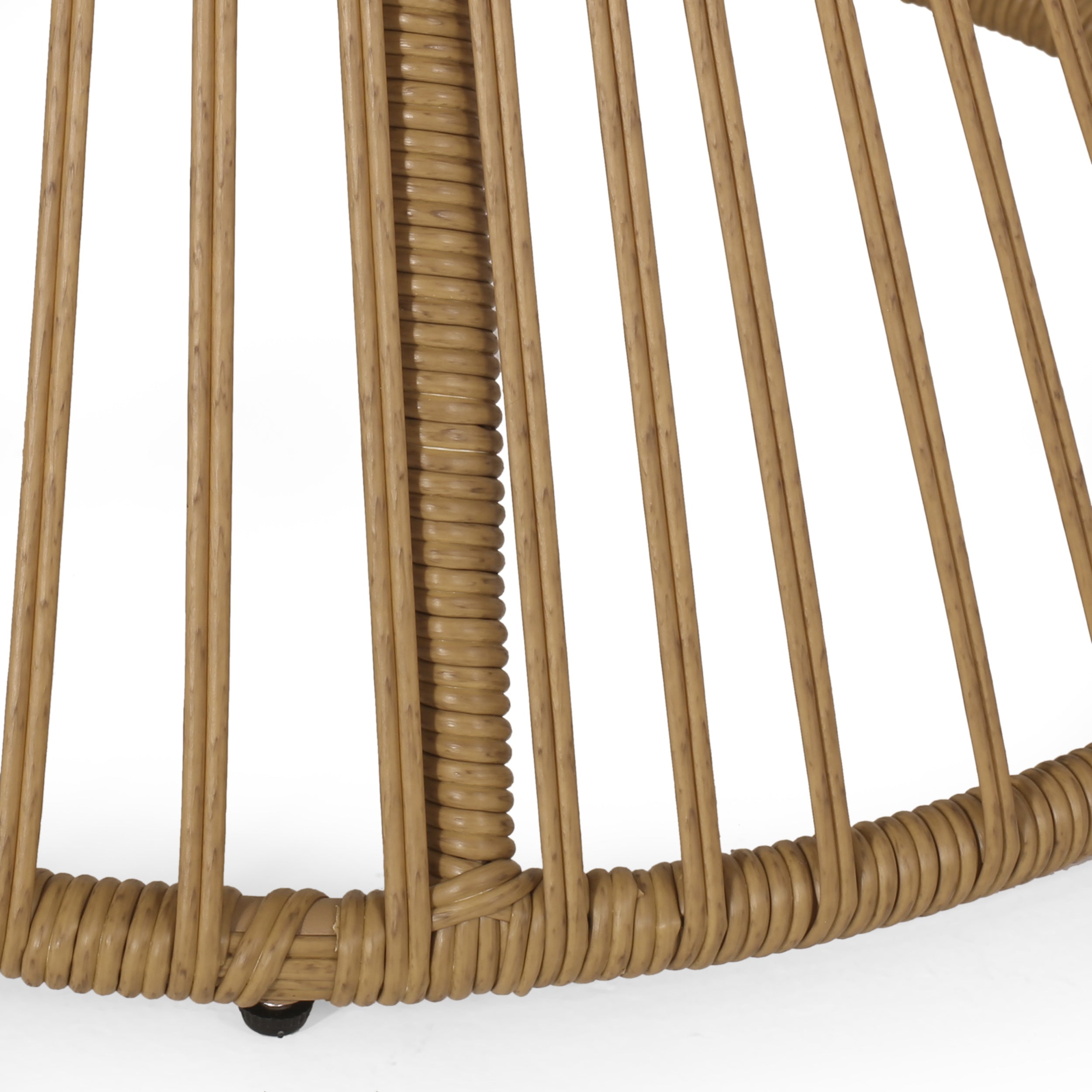 Elaine Outdoor Furniture Rattan Frame - Light Brown