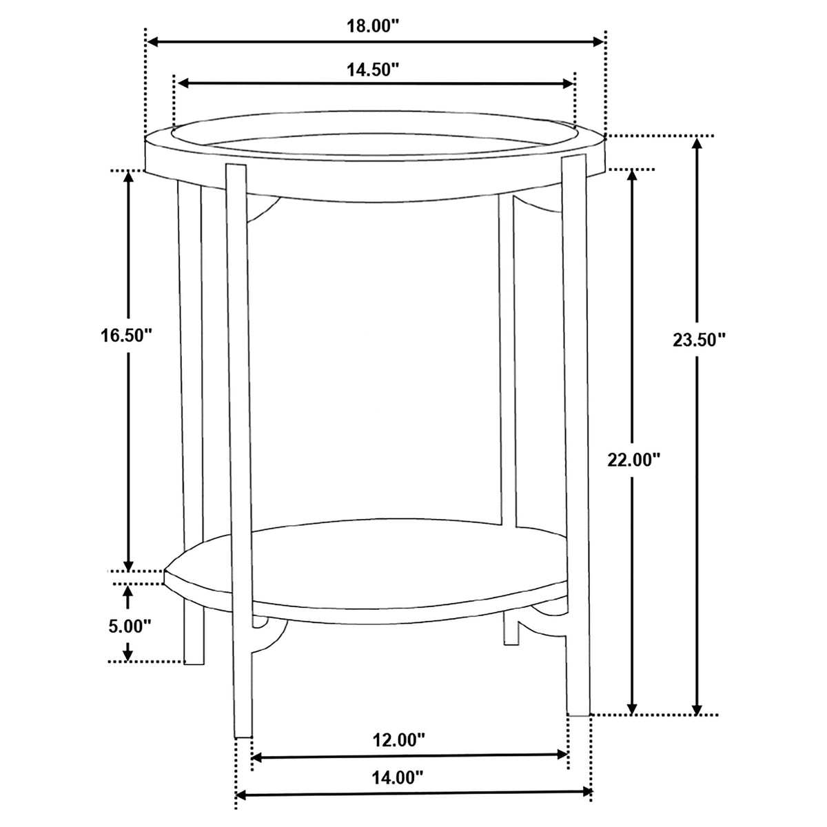 Adhvik End & Side Tables