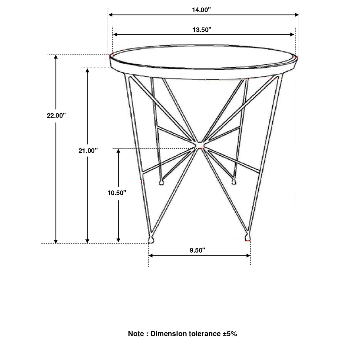 Eliska End & Side Tables