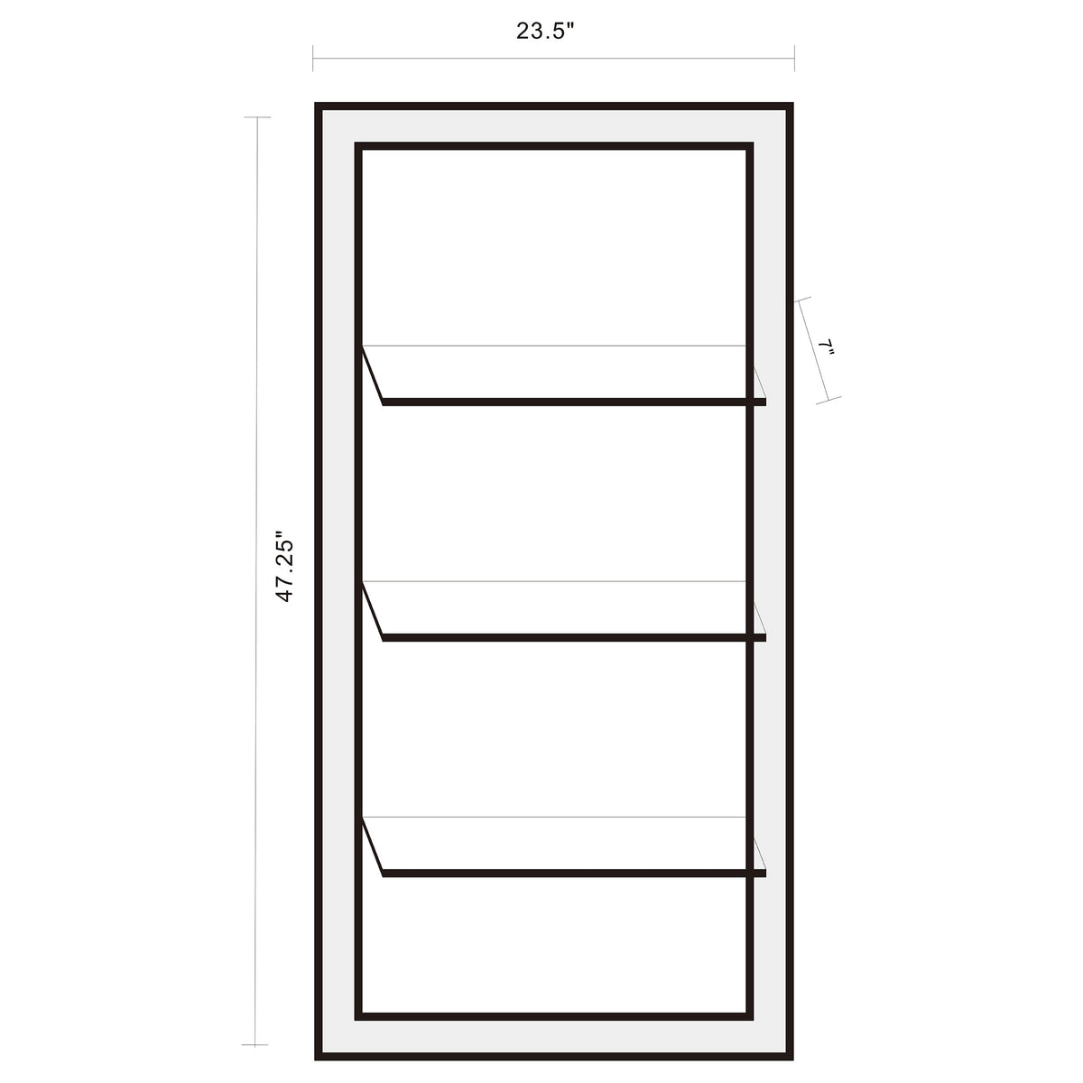 Oriel Wall Mirrors