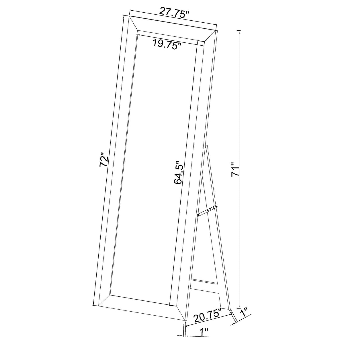 Cadence Standing Mirrors