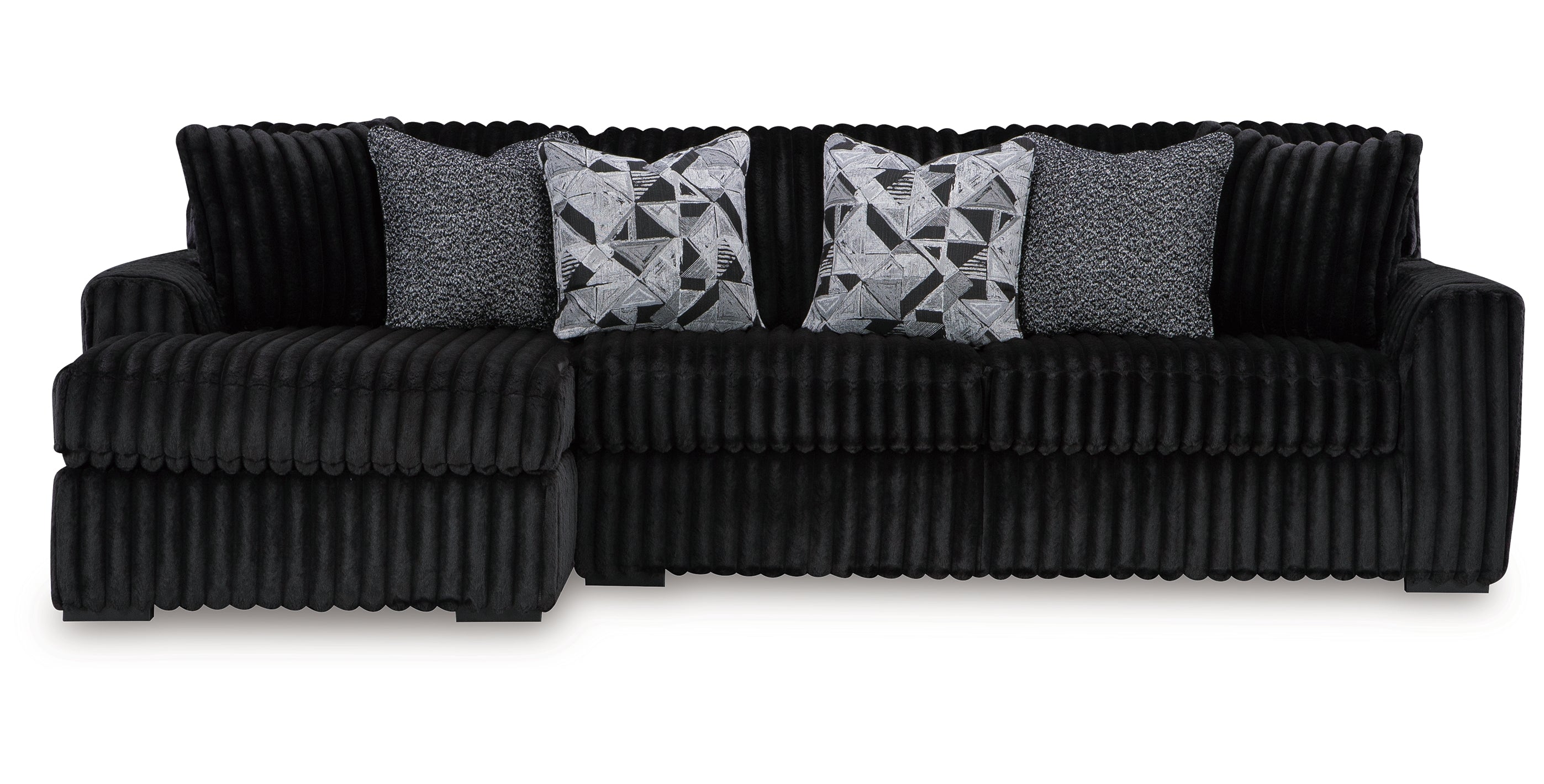 Midnight-Madness 2-Piece Sectional with Left Chaise