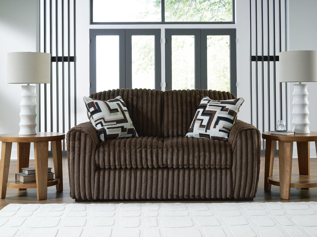 Midnight-Madness Stationary Loveseats