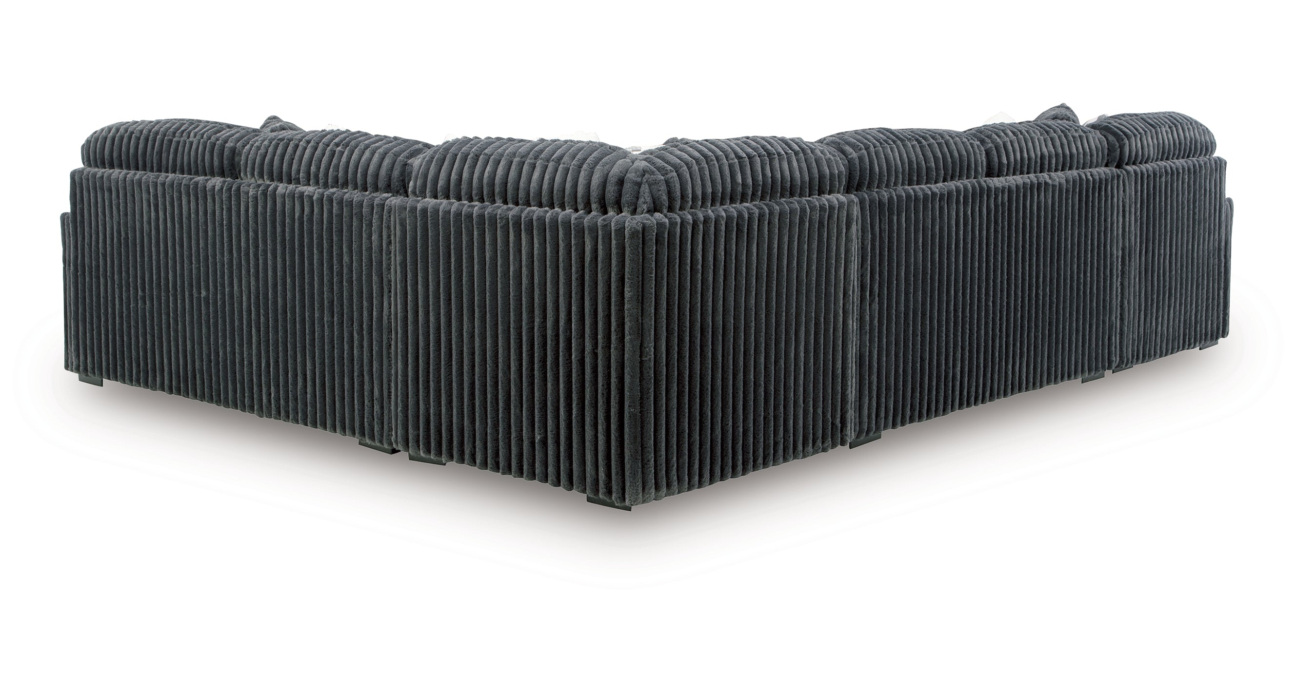 Midnight-Madness 4-Piece Sectional with Chaise