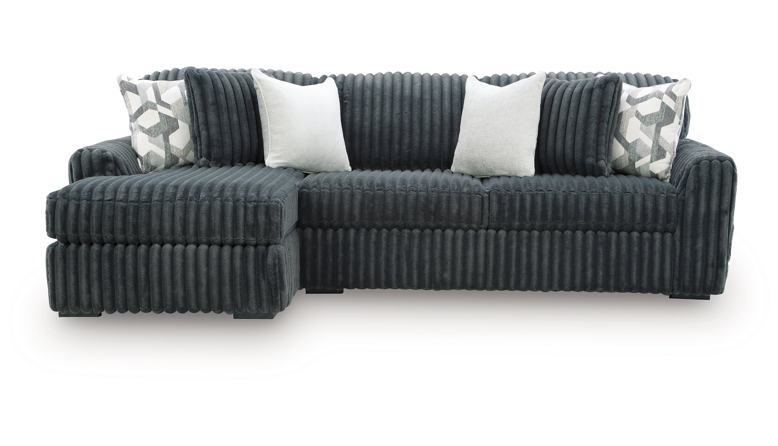 Midnight-Madness 2-Piece Sectional Sofa Chaise
