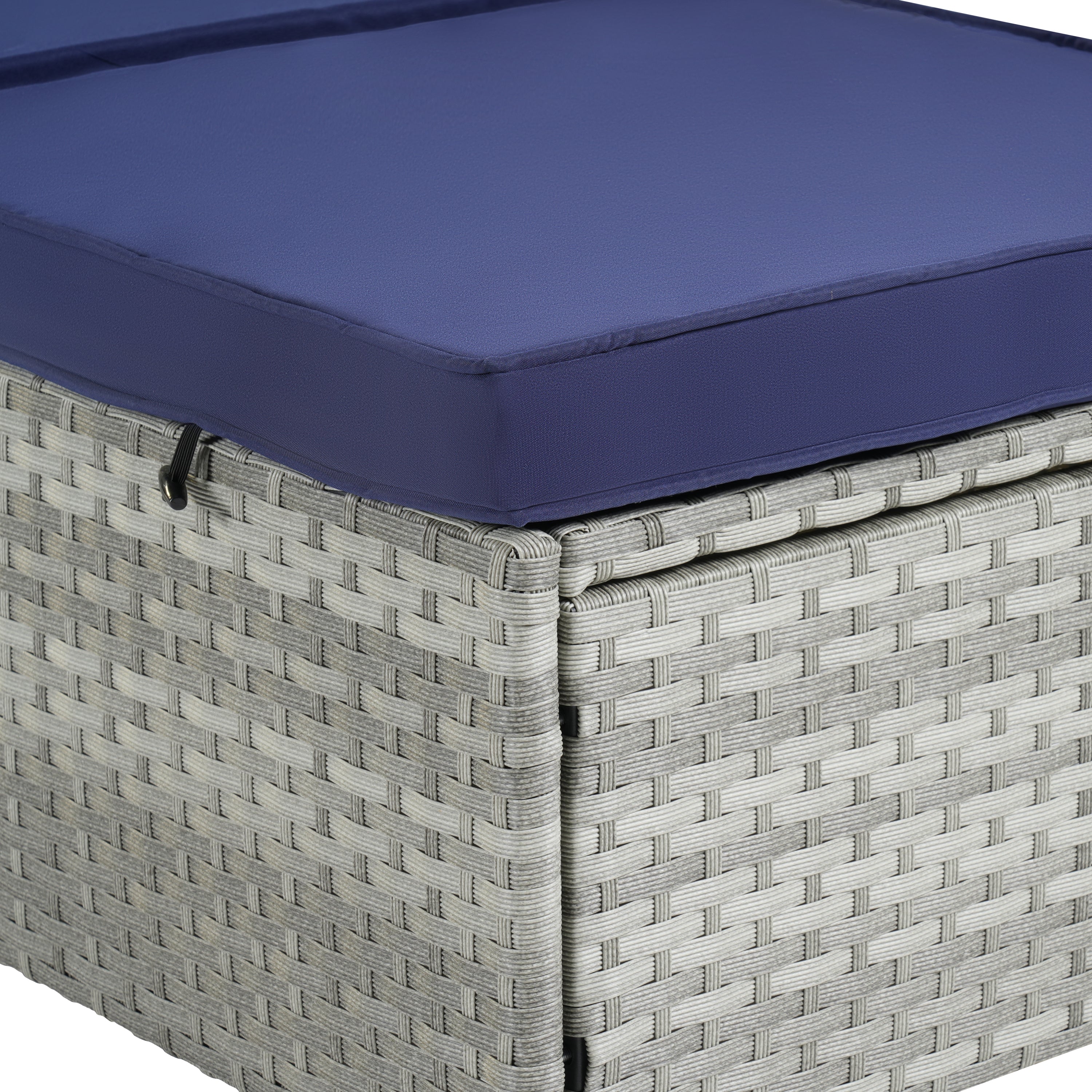 Outdoor Sofa Rattan Frame - Gray