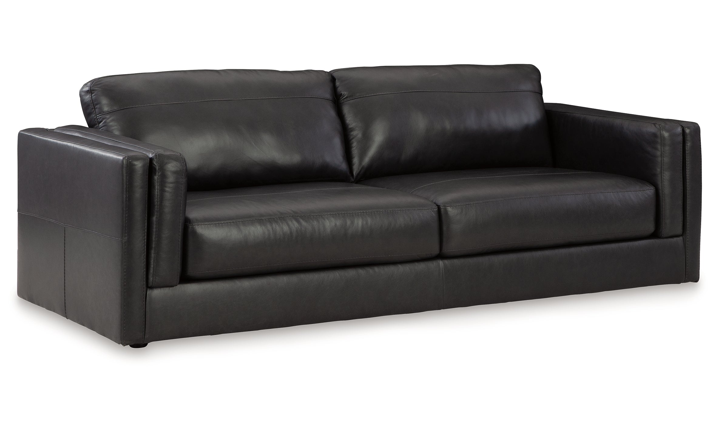 Amiata Leather Sofa - Natural