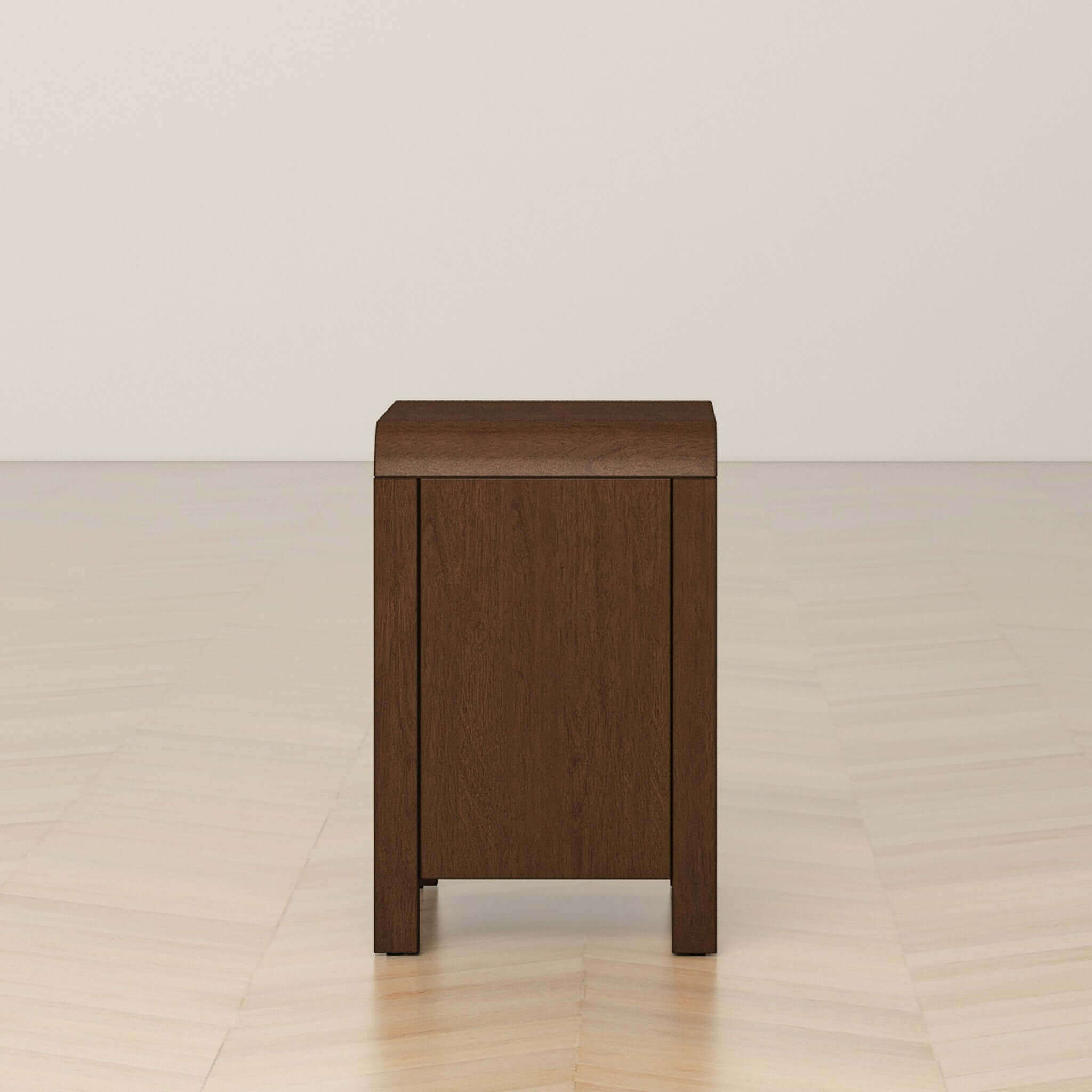 Anton Walnut Night Stand (2 Drawer)