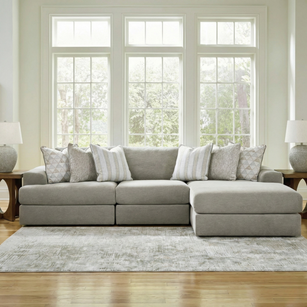 Avaliyah 3-Piece Right Sectional with Chaise