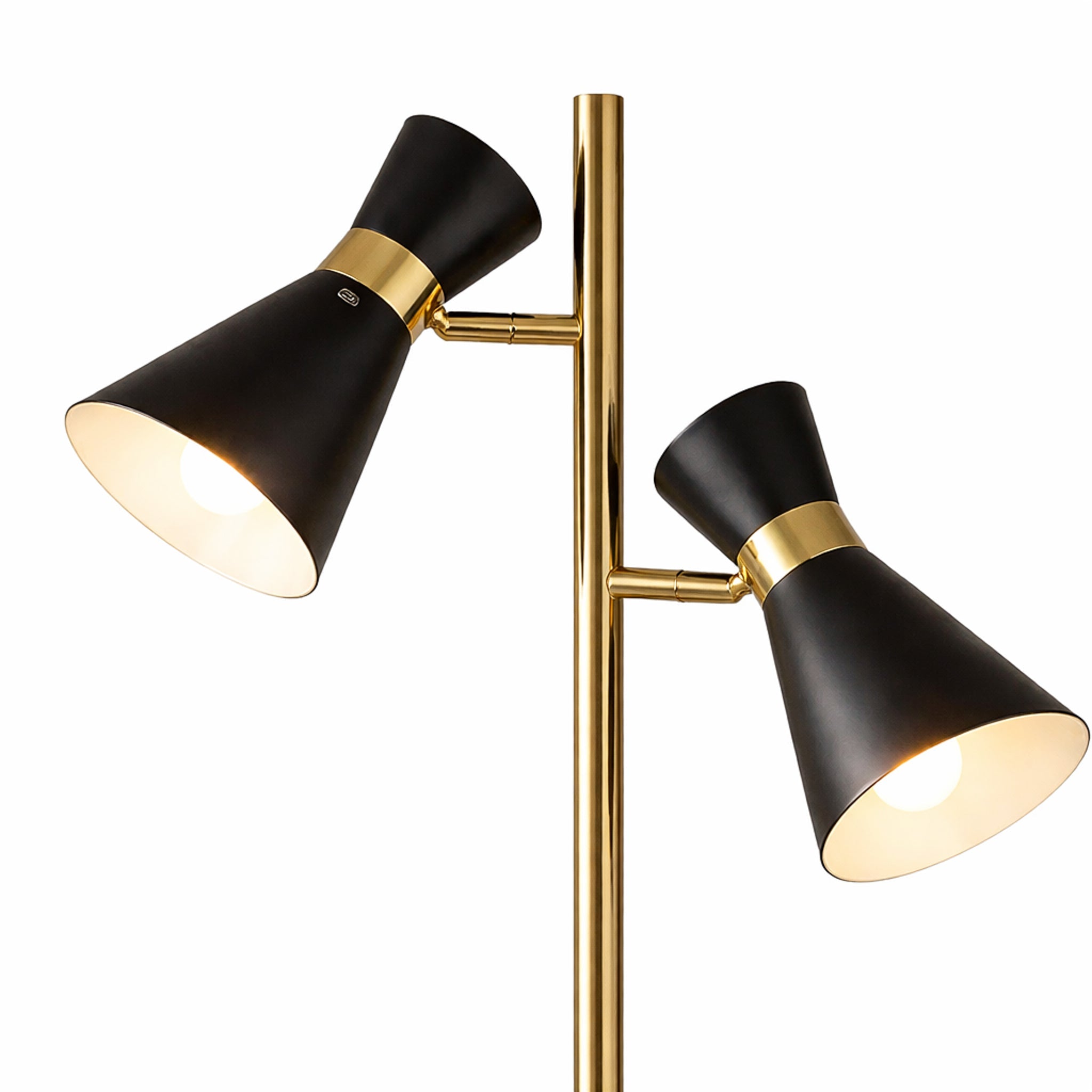 Axis Brassed Gold Floor Lamp