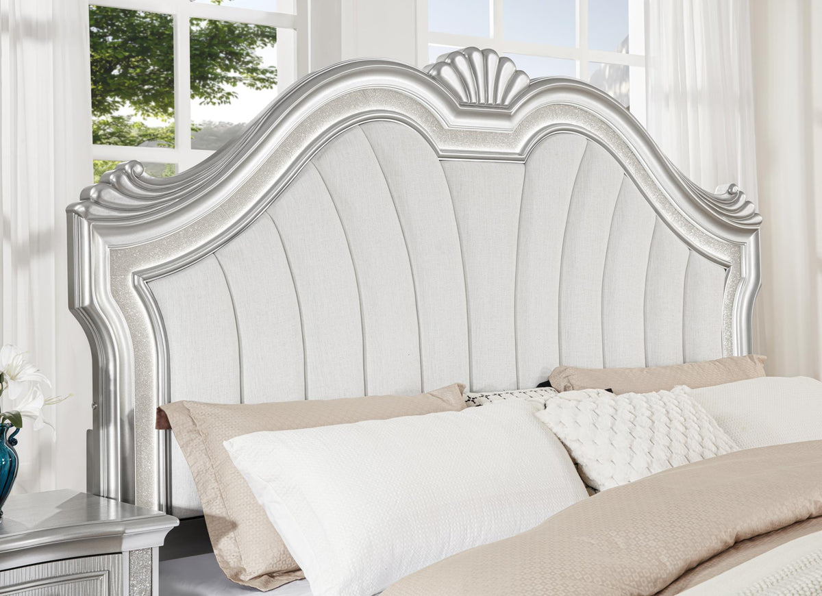 Silver Panel Bedroom Collection