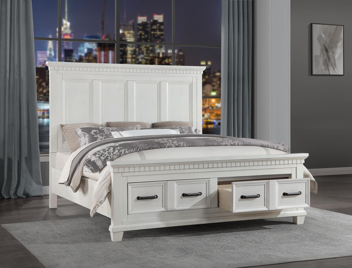 White Panel Bedroom Collection