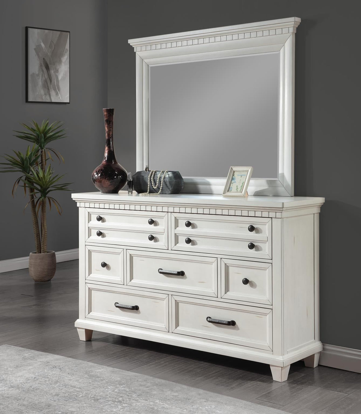 White Panel Bedroom Collection