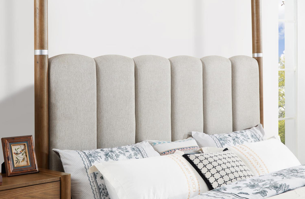 Warm Brown Canopy Bedroom Collection