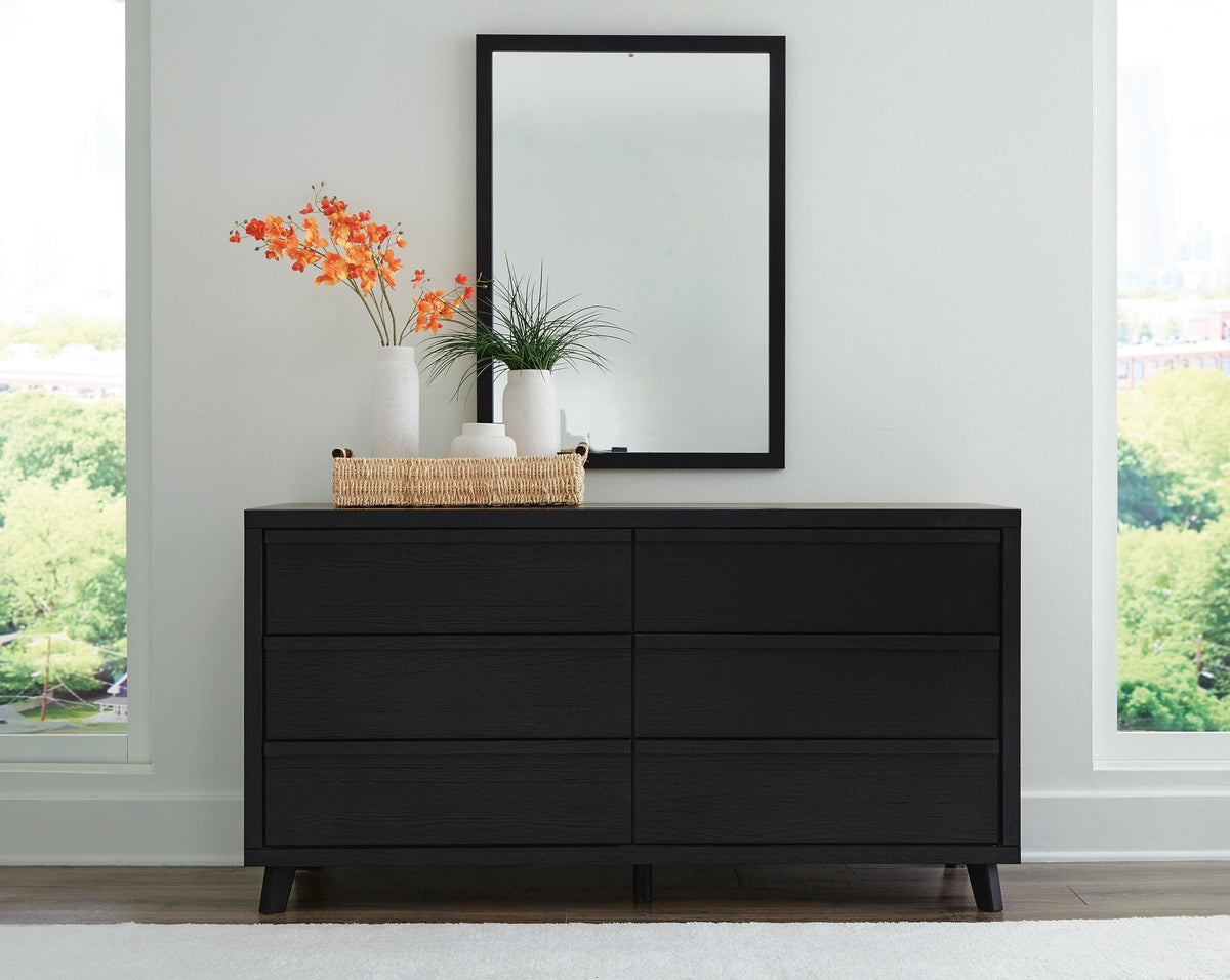 Danziar Dresser with Mirrors