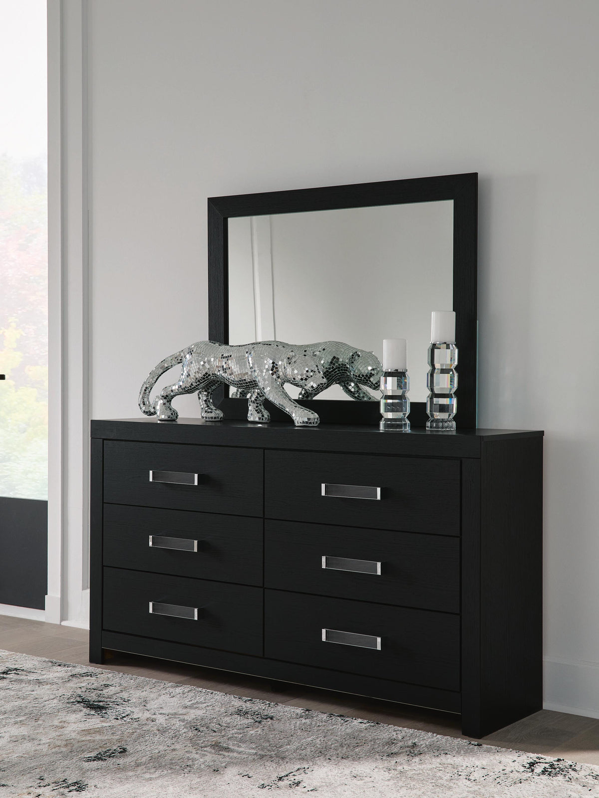 Maeling Dresser with Mirrors
