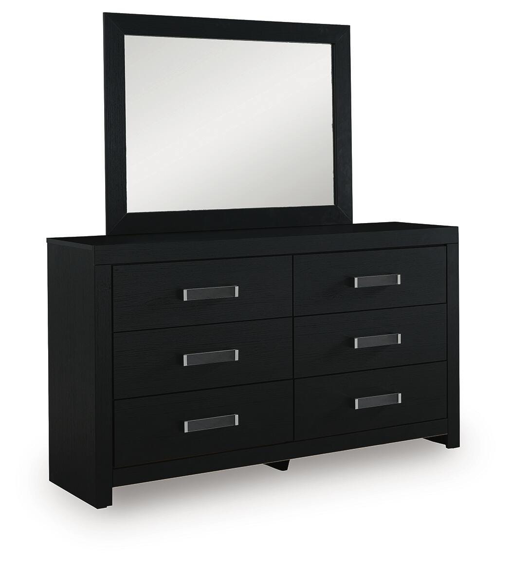 Maeling Dresser with Mirrors