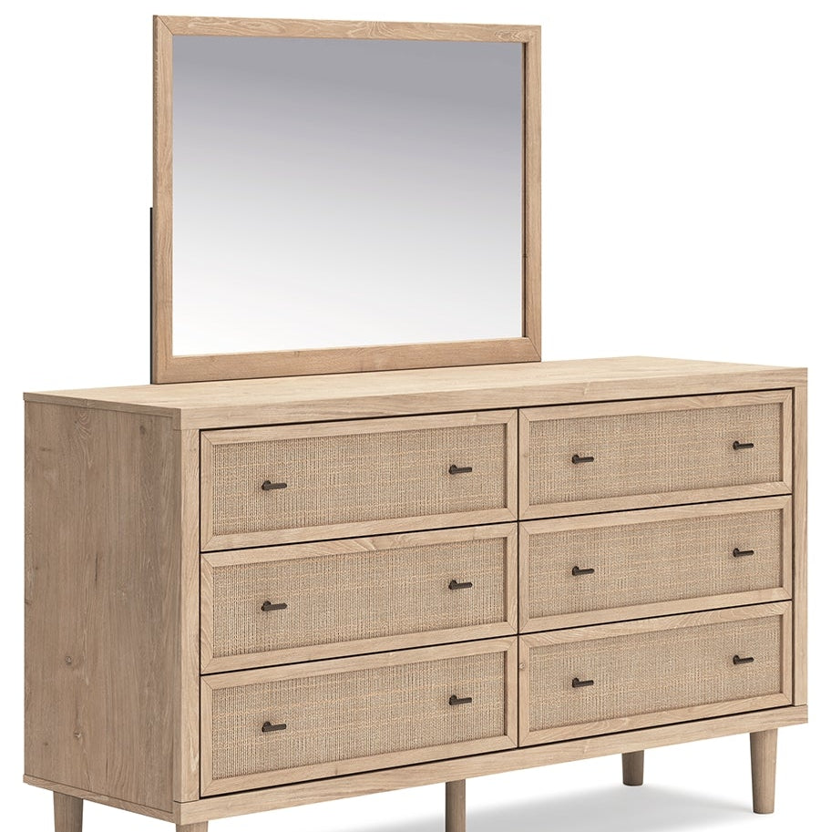 Cielden Queen Panel Headboard, Dresser, Mirror and Nightstand
