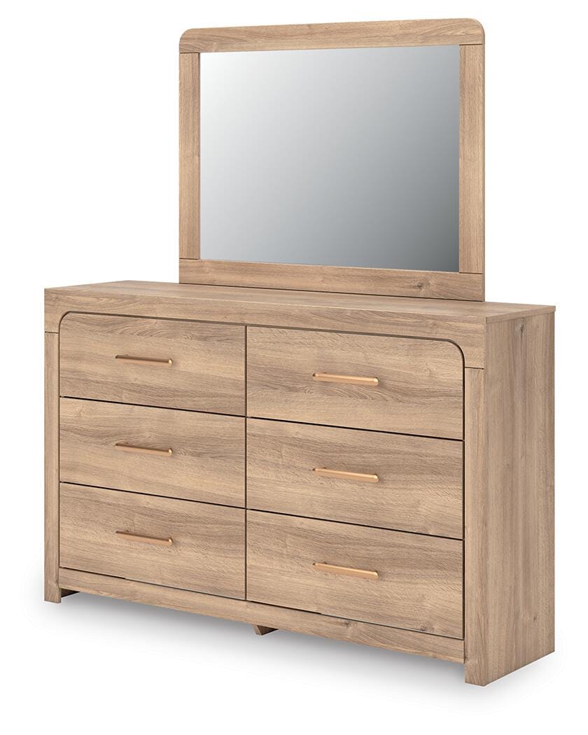 Kinlanni Dresser with Mirrors