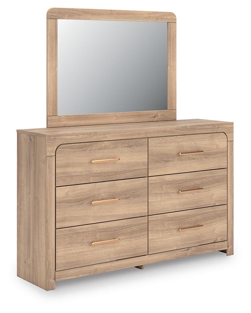 Kinlanni Dresser with Mirrors
