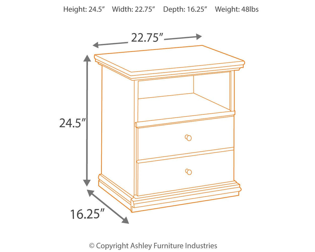 Maribel Nightstand by Ashley - image 3