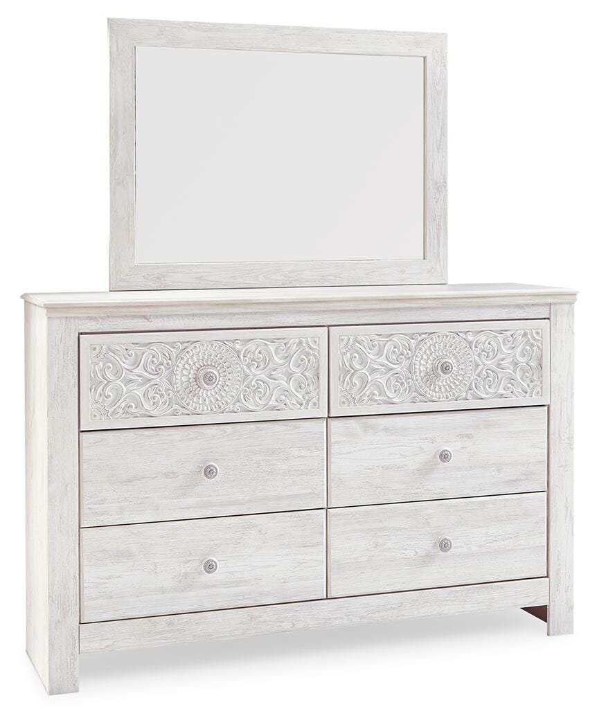 Paxberry Dresser with Mirrors