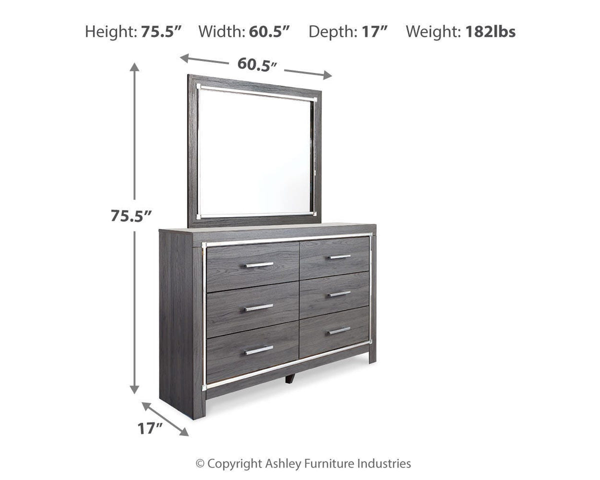 Lodanna Dresser with Mirror by Ashley - image 4