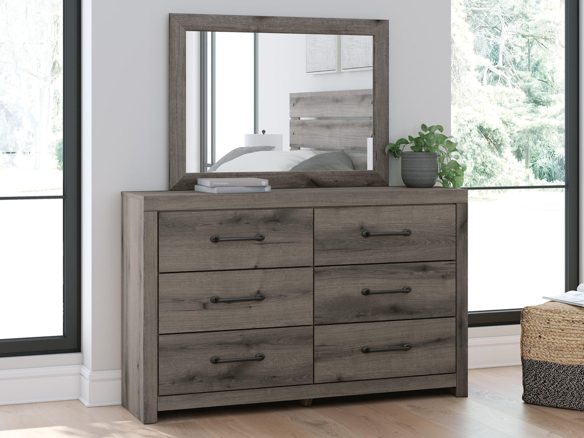 Graystorm Dresser with Mirrors