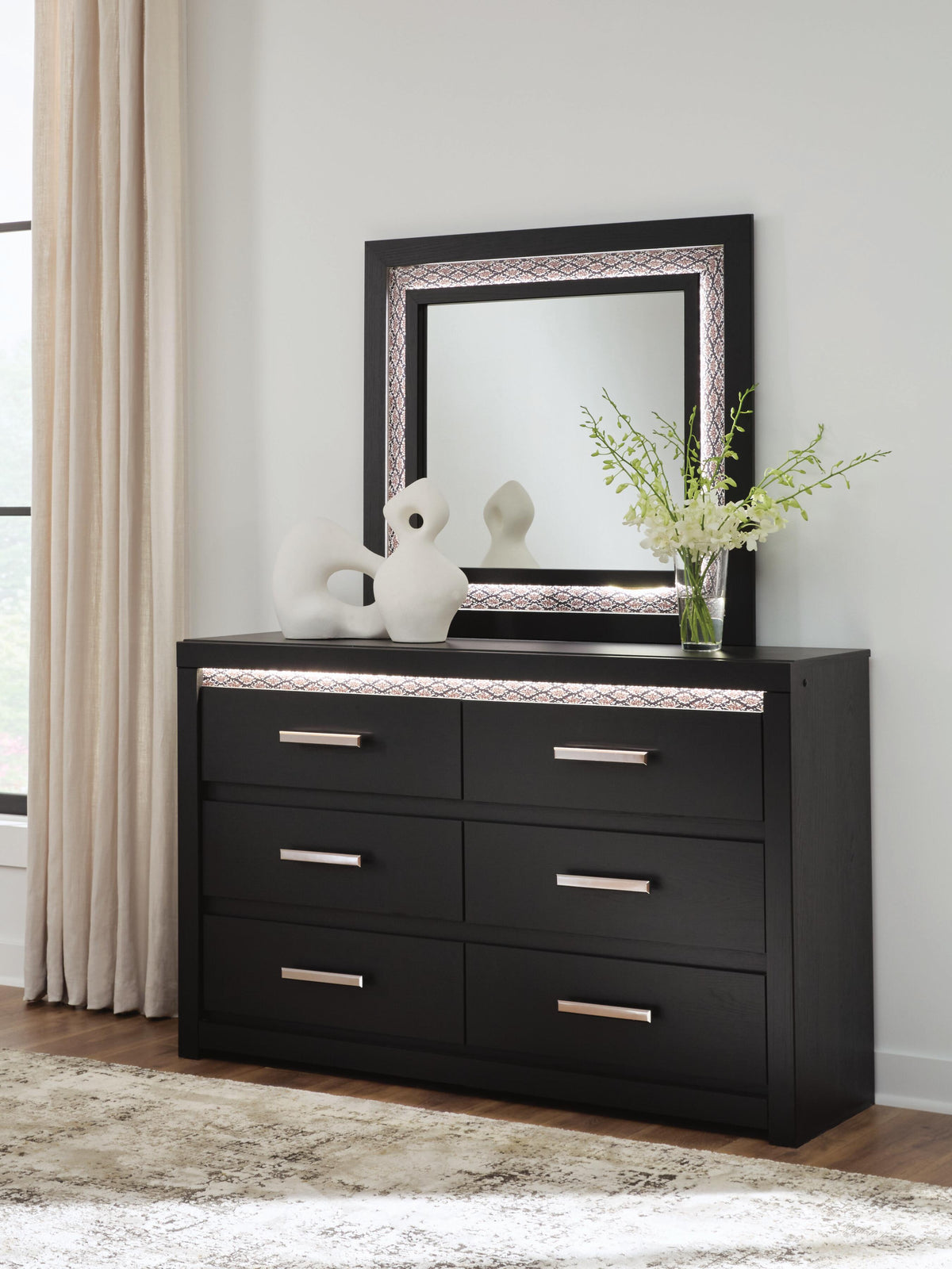 Brizmore Dresser with Mirrors