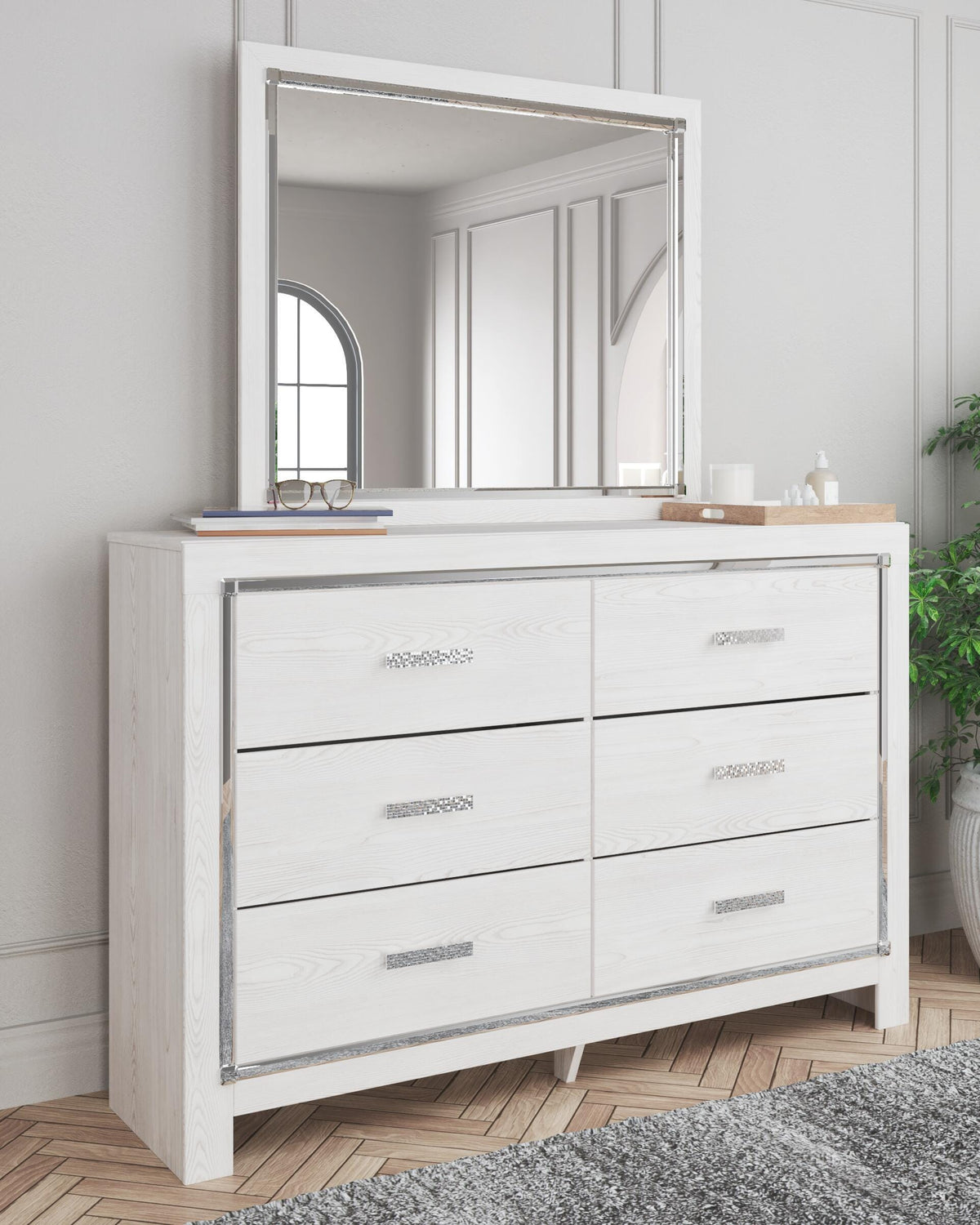 Altyra Dresser with Mirrors