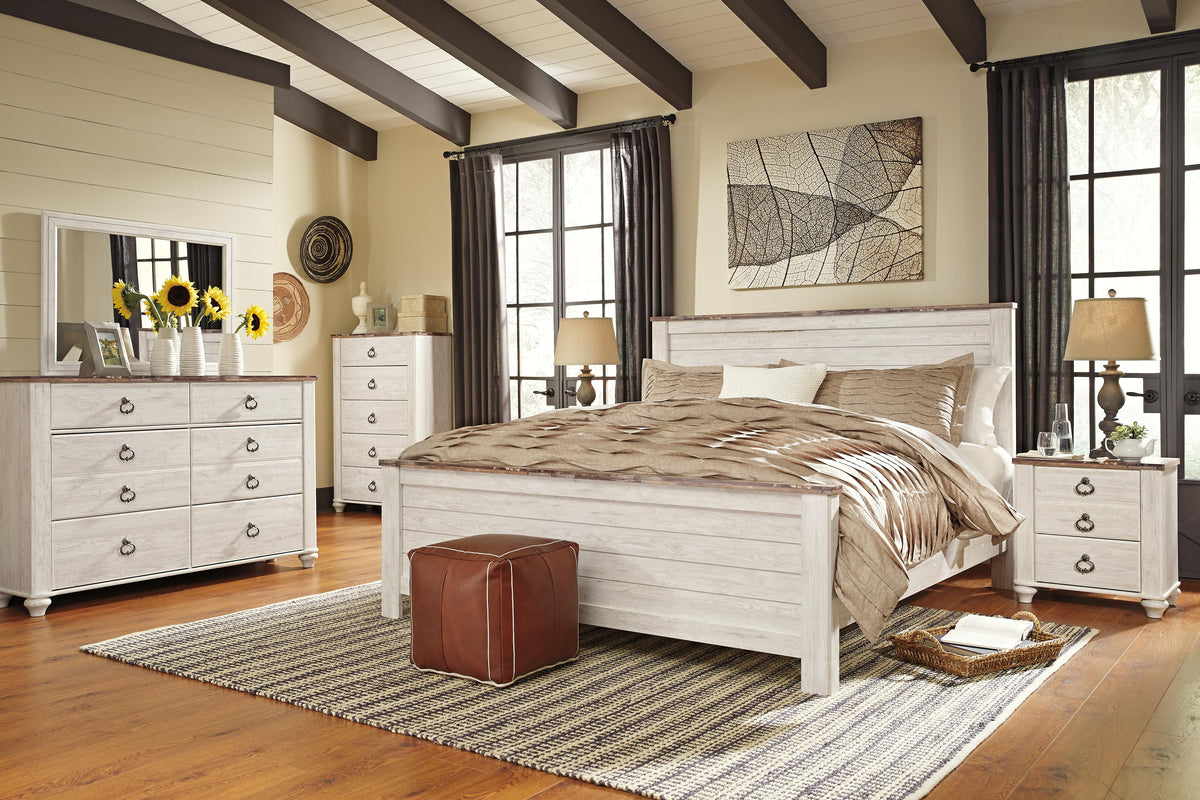 Willowton King/ Headboard by Ashley - image 5