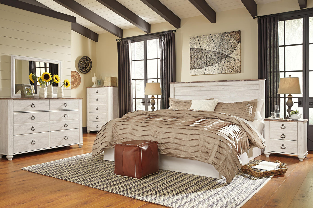 Willowton King/ Headboard by Ashley - image 7