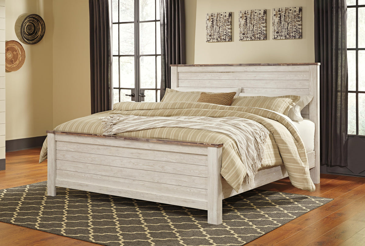 Willowton King/ Headboard by Ashley - image 4