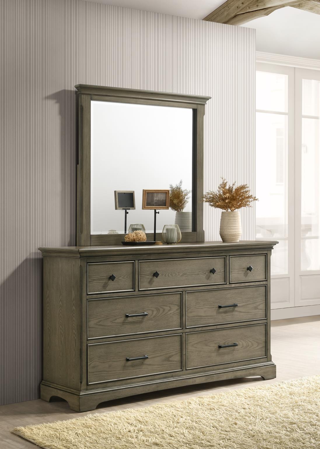 Medium Dark Ash Bedroom Collection