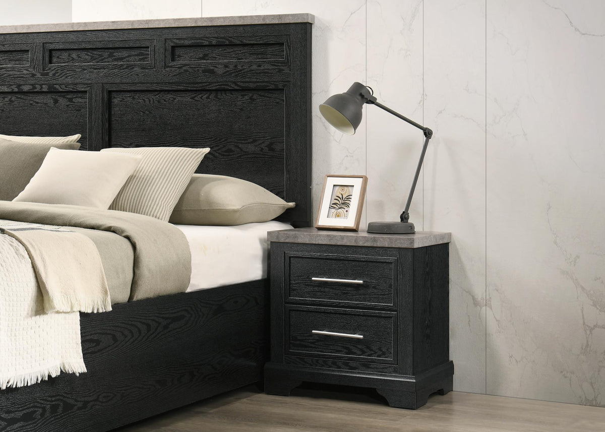 Black Contemporary Bedroom Collection