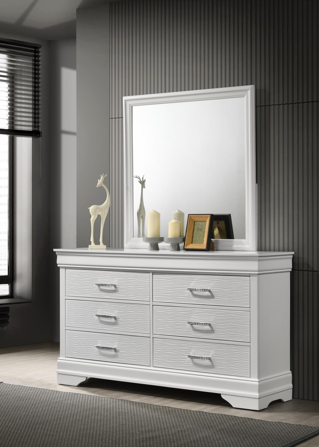 White LED Bed Frame Collection