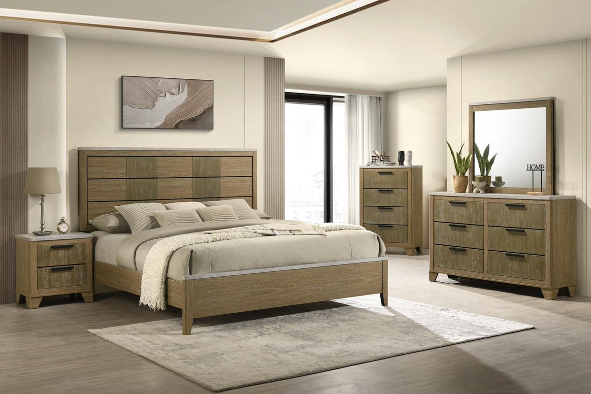 Aspen Oak Bedroom Collection