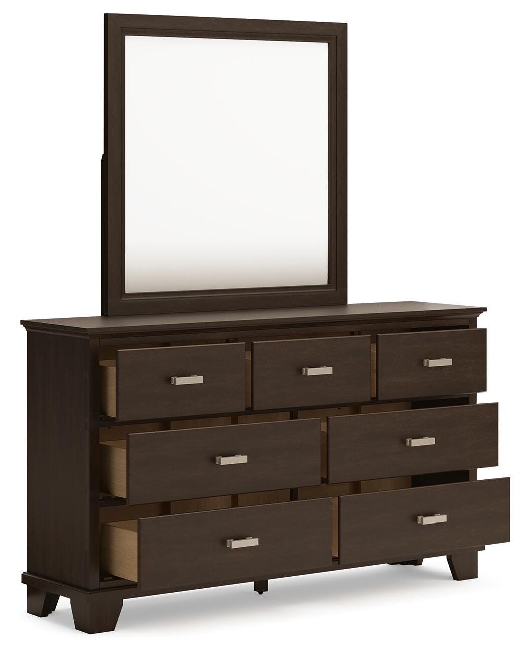 Covetown Dresser with Mirrors