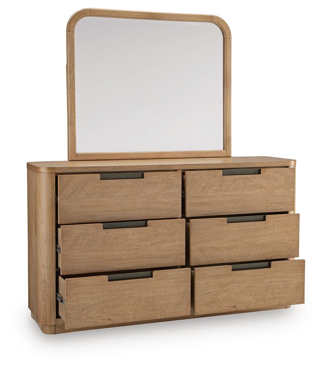 Pamaria Dresser with Mirror by Ashley - image 3