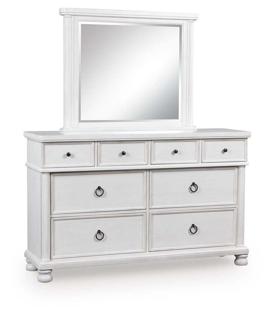 Rowlenstown Dresser with Mirrors