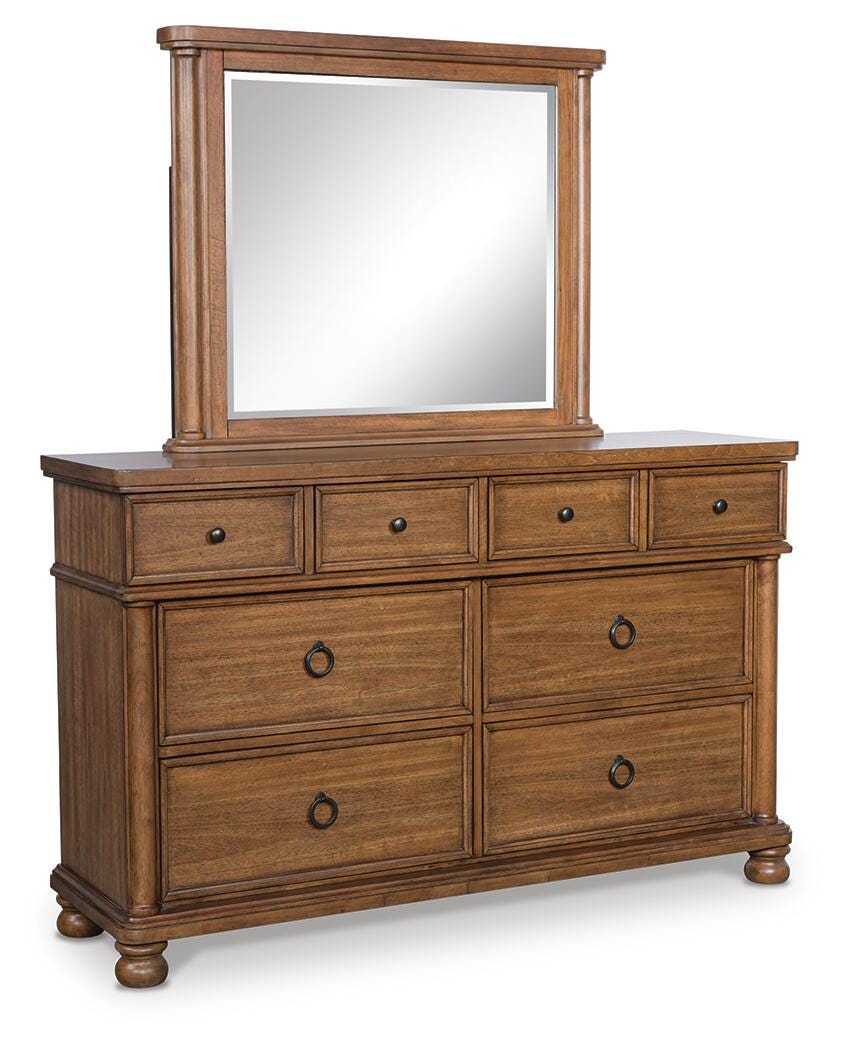 Rowlenstown Dresser with Mirrors