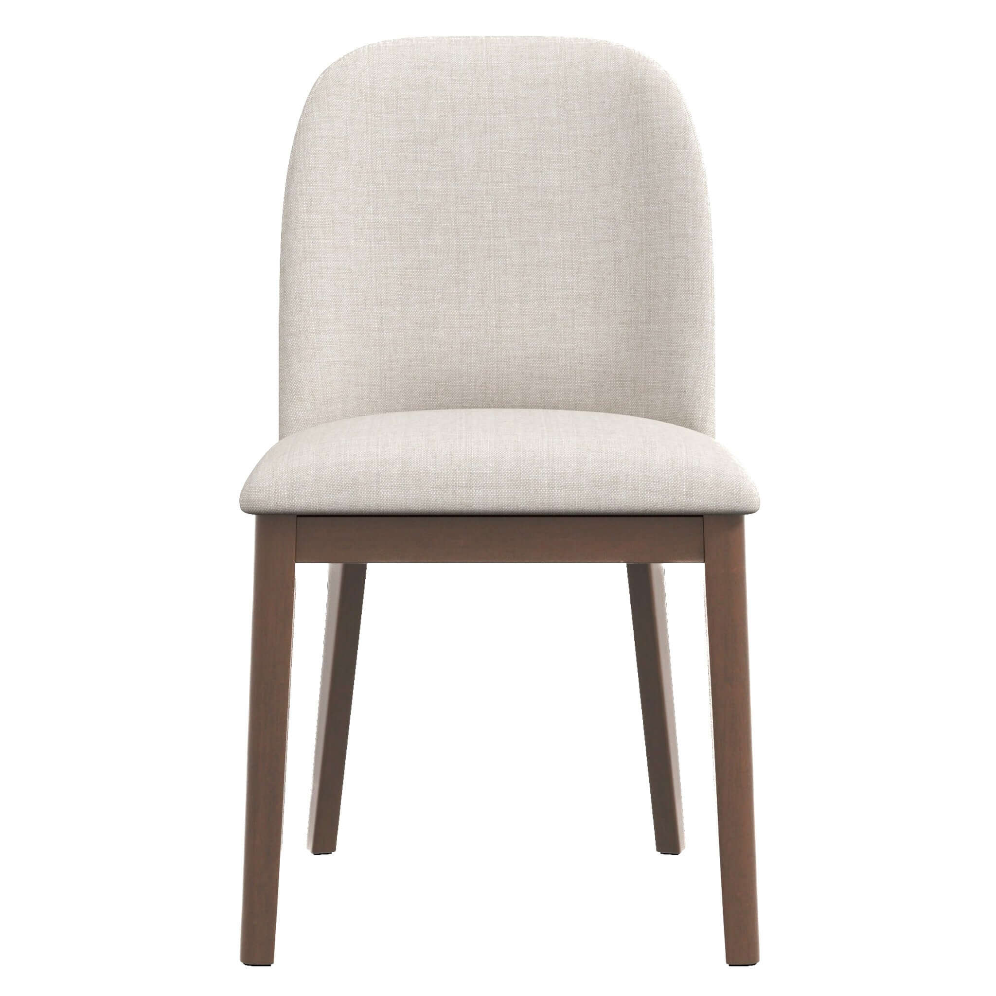 Becart Beige Linen Dining Chair (Set of 2)