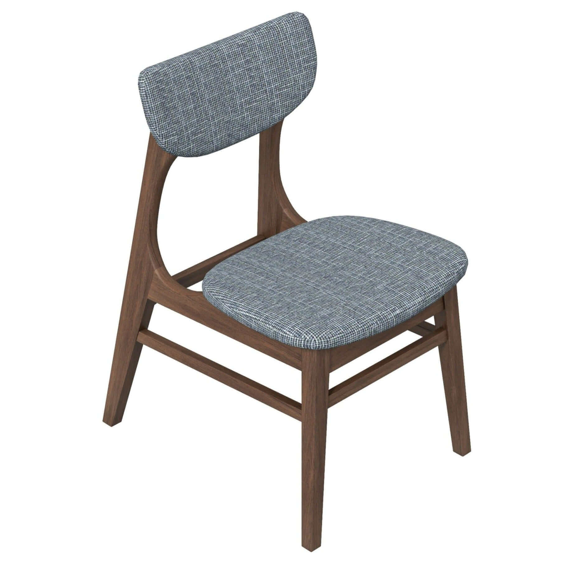 Benson Grey Fabric Dining Chair (Set of 2)