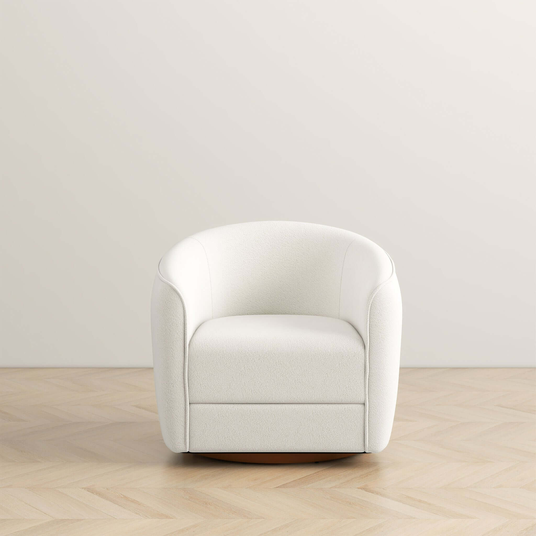 Monsef Boucle Swivel Chair