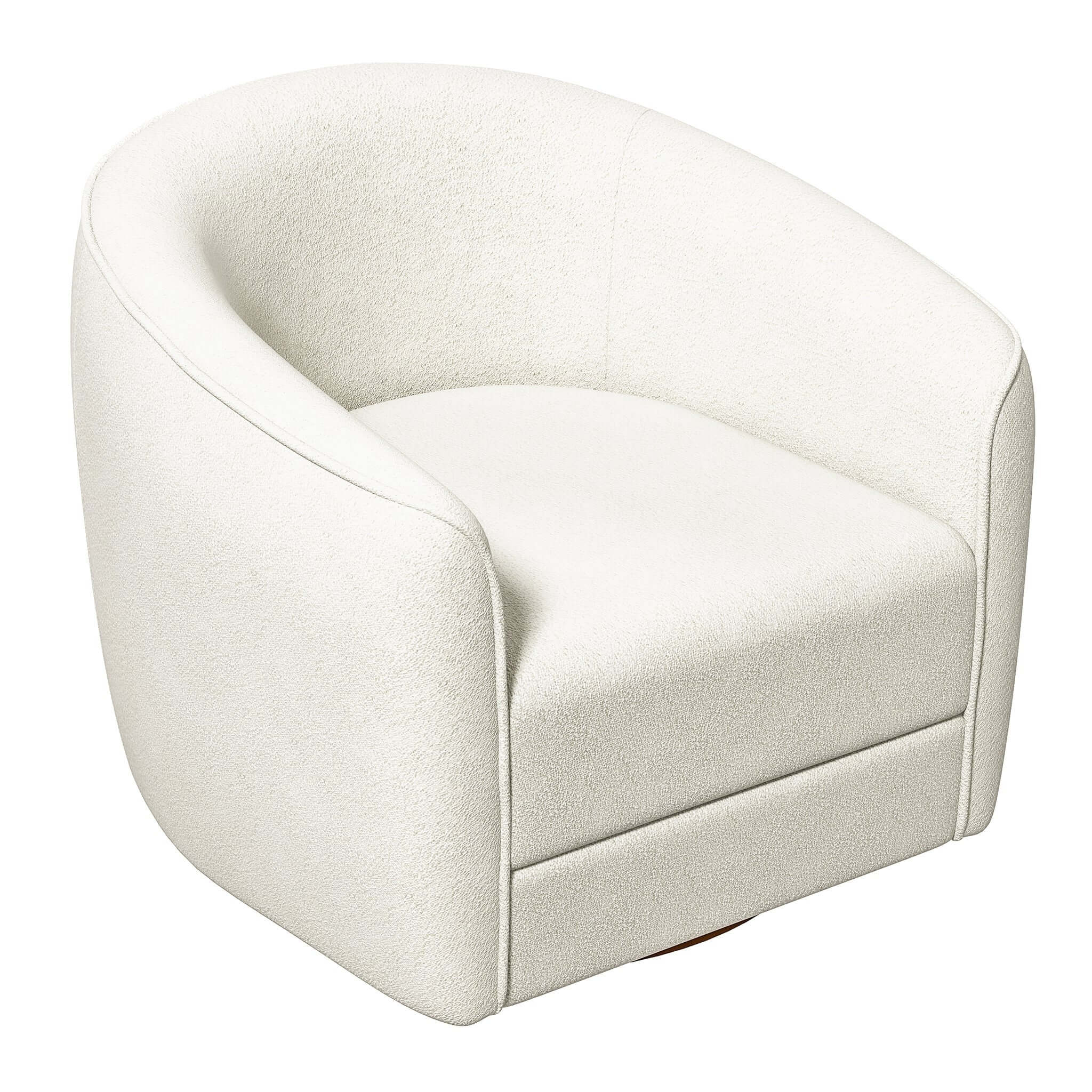 Monsef Boucle Swivel Chair