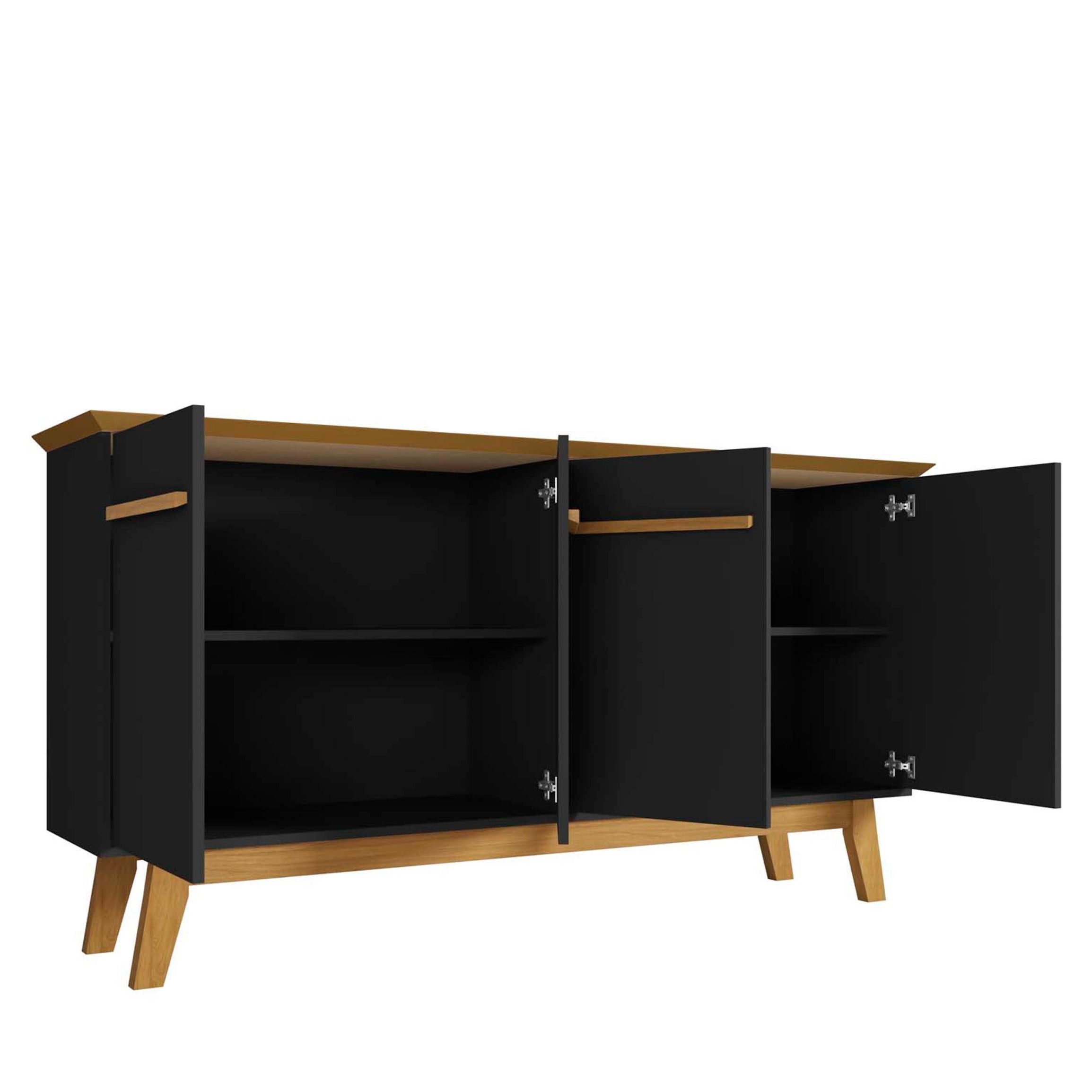 Bradley 63" Buffet Stand in Black