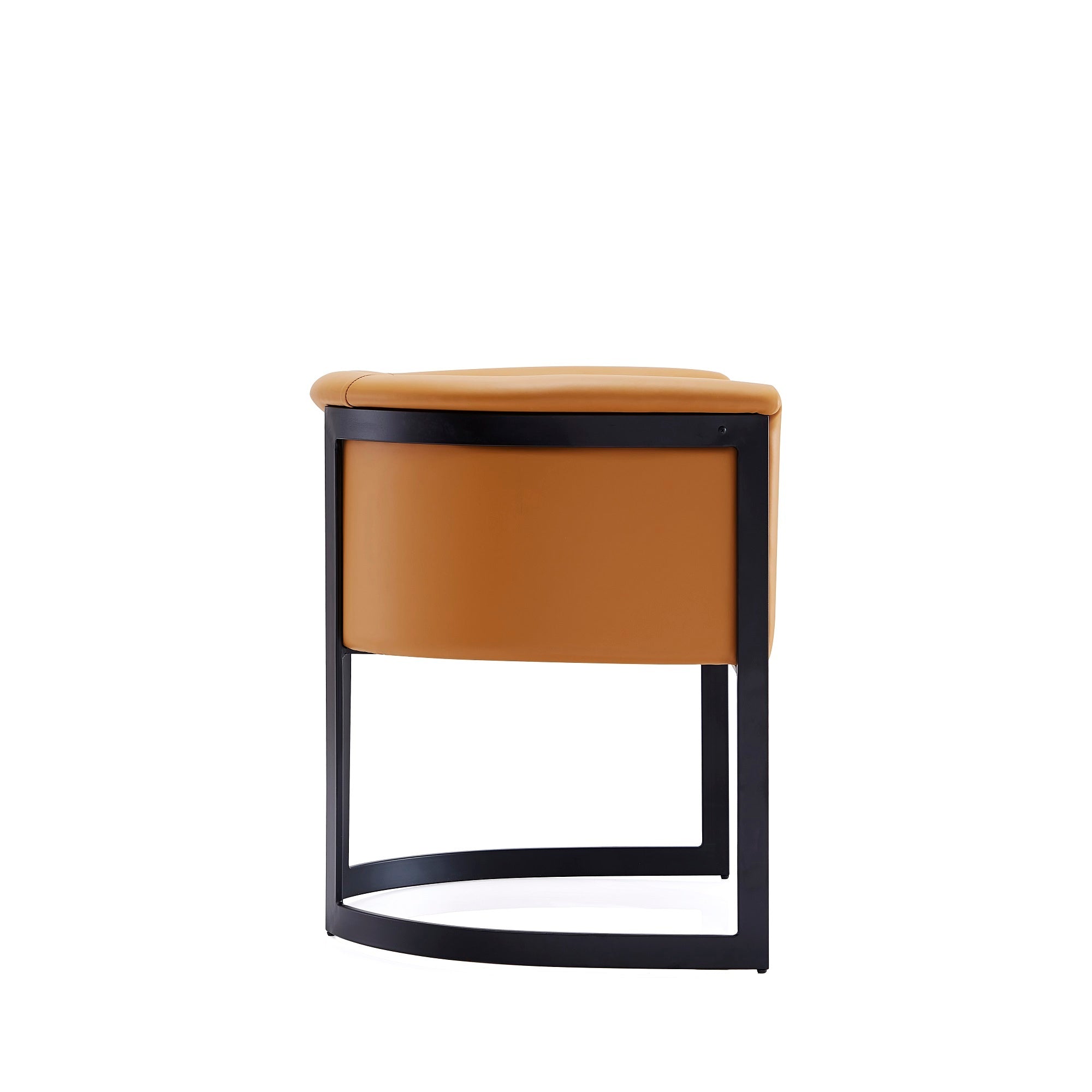 Corso Modern Camel Vegan Leather Dining Chair