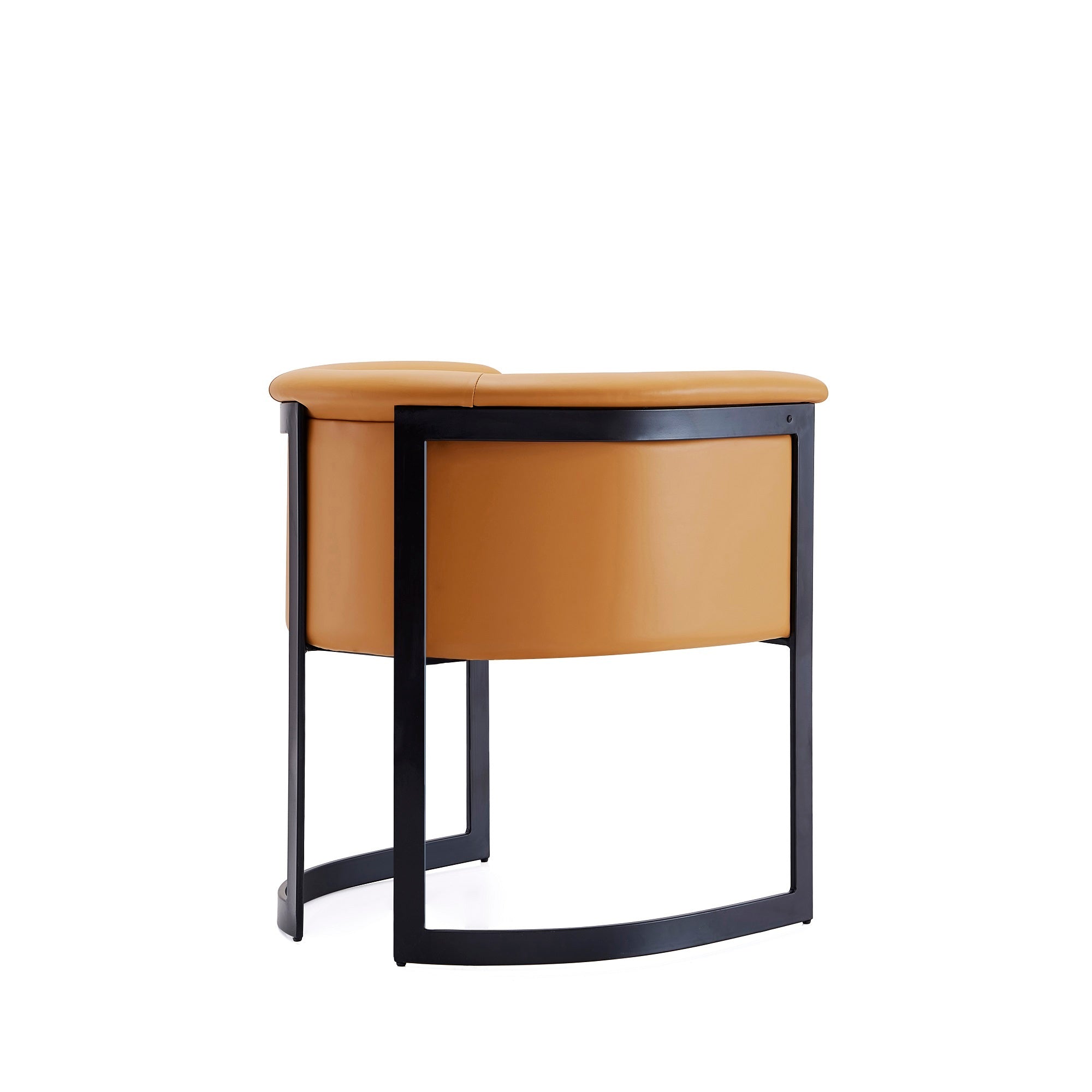 Corso Modern Camel Vegan Leather Dining Chair